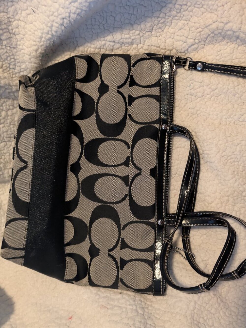 Authentic Coach Signature Coach, Nice Bag, #C1160-F17433 - Picture 7 of 8